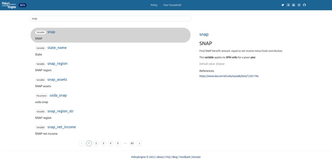 How developers can explore the PolicyEngine API