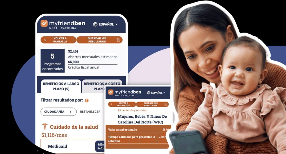 MyFriendBen Launches in North Carolina, Using PolicyEngine API