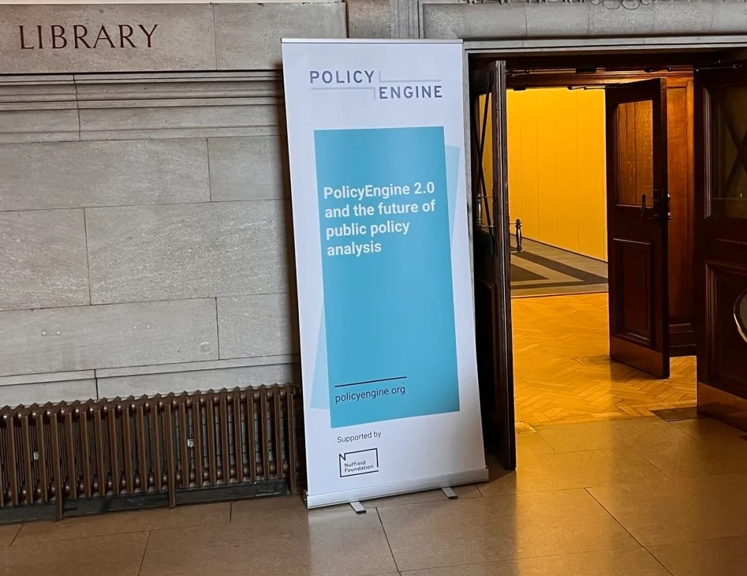 PolicyEngine London event 2025