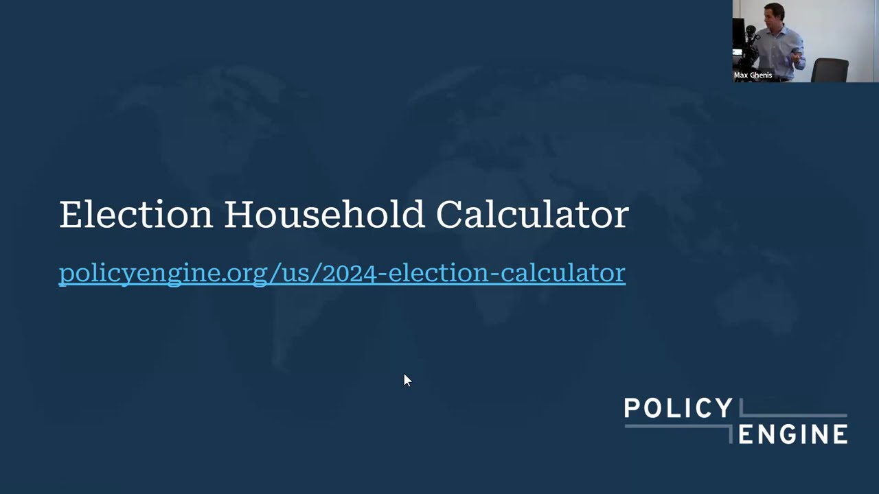 PolicyEngine's tools for analyzing tax plans of the 2024 presidential candidates — PolicyEngine
